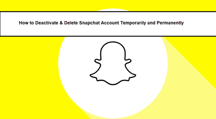 how to temporarily deactivate snapchat