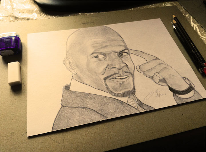 Terry Crews Art His Secret Artwork Practice 