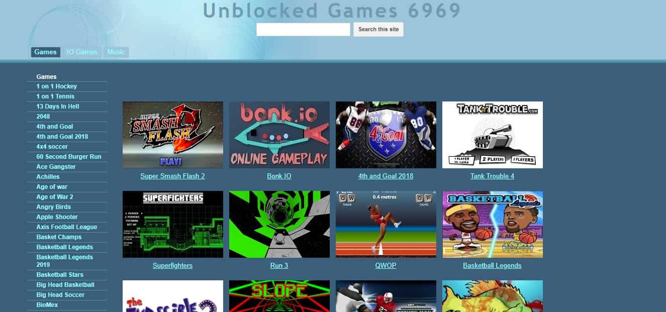 Unblocked 6969 Games