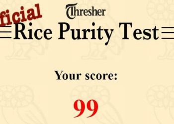 Rice Purity Test