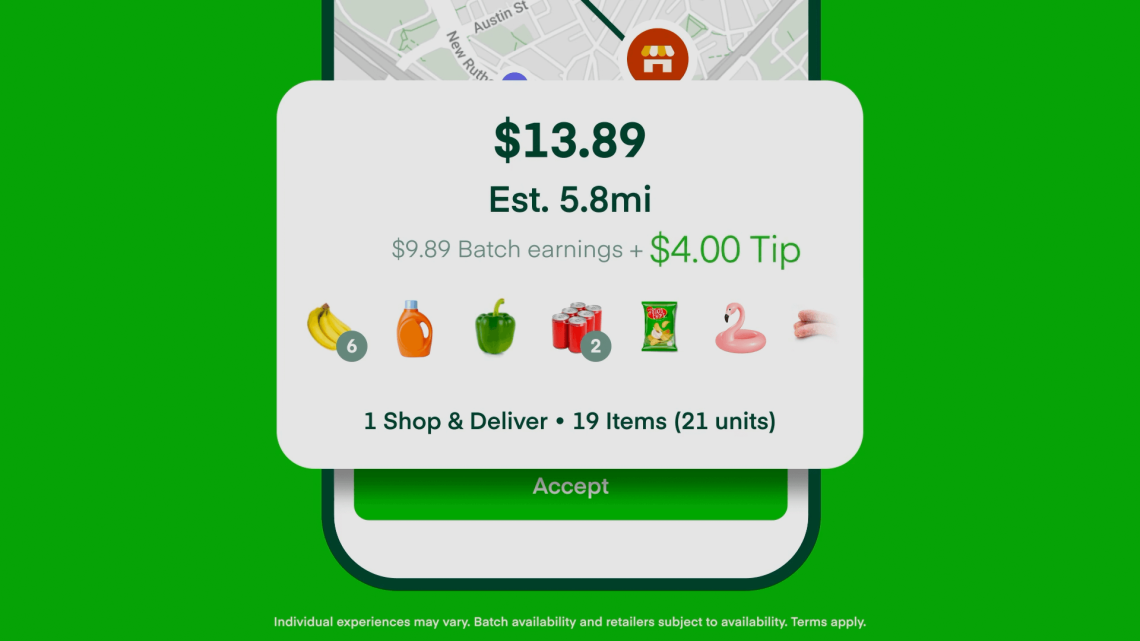Instacart Shopper Pay Breakdown