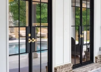 Double Steel Doors